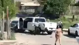 Resultan ciudadanos lesionados tras persecución de la GN