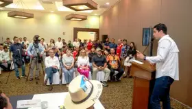 Promueven la Expo Bacanora 2024 en esta frontera