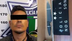 Entra hombre armado con cuchillo a hospital