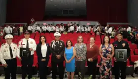 Celebran bomberos voluntarios Día Nacional