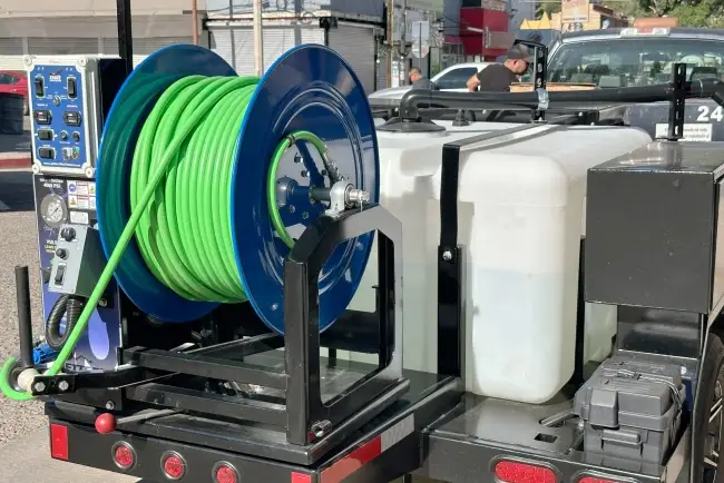 Presentan nuevo equipo Jetter en reunión de La Mesa del Agua