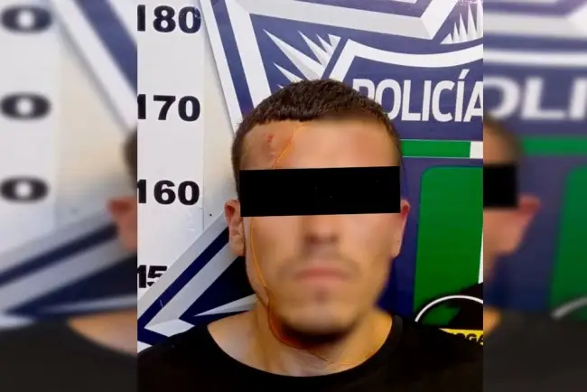 Lo detienen cuando trataba de robar un tinaco