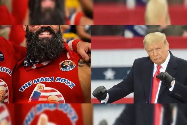 Amarra Trump "voto machista" gracias a los "MAGAmachos"