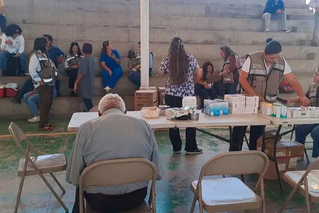 Llevan jornada médica a El Represo