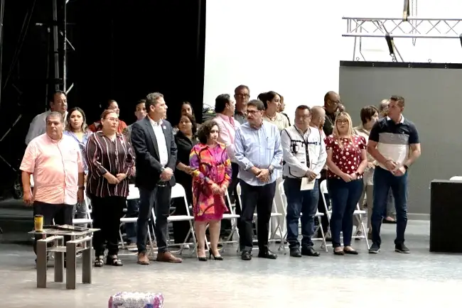 Ensayan ceremonia de la Entrega Recepción del Gobierno Municipal