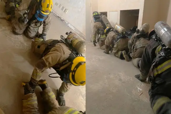 Reciben bomberos de Nogales entrenamiento en Arizona