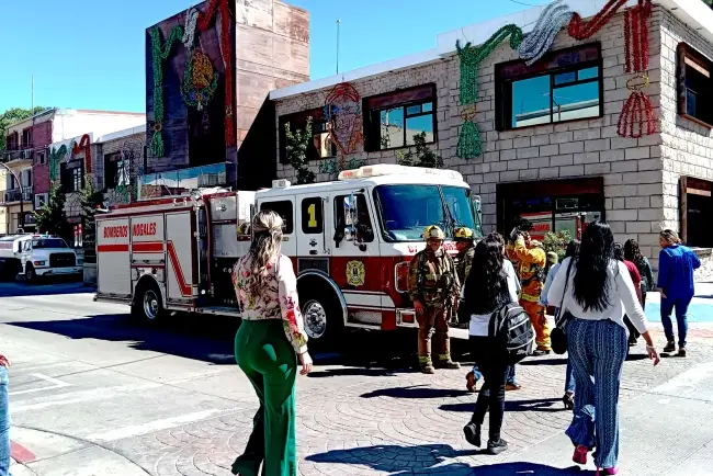 Evacuan Ayuntamiento de Nogales por Macro Simulacro Nacional 2024