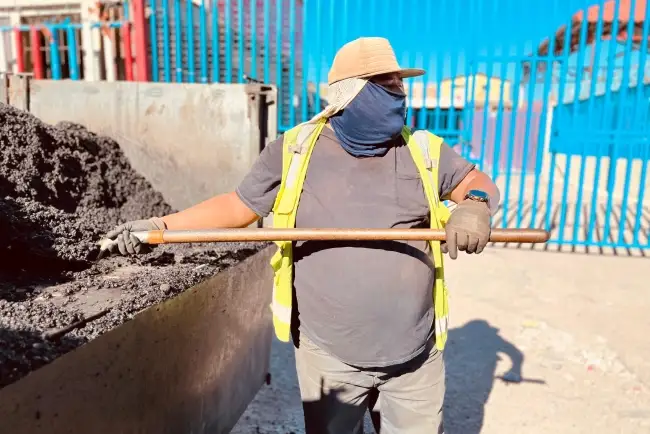 Bachean calles de las colonias Nuevo Nogales y Las Terrazas