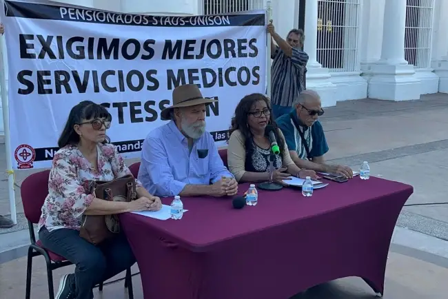 Piden mejores servicios pensionados y jubilados del Staus