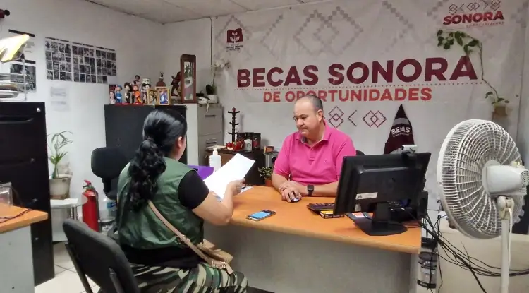 Apoyan para el registro del programa becas Sonora de Oportunidades ...