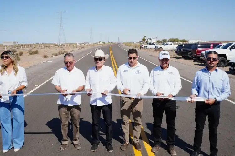 Garantiza Gobernador Durazo conectividad en Puerto Peñasco con modernización carretera y lanzamiento de señal de Telemax