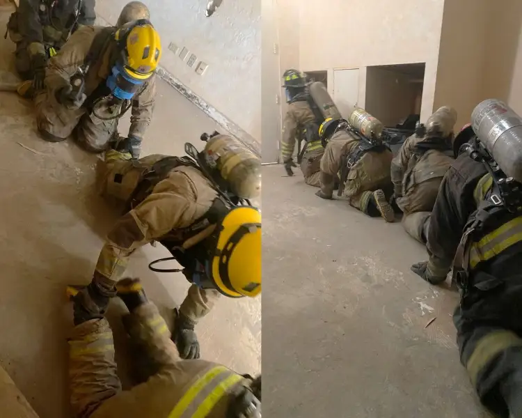 Reciben bomberos de Nogales entrenamiento en Arizona