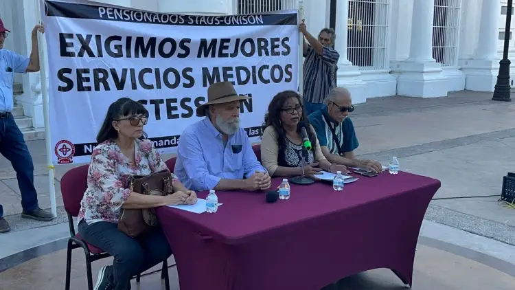 Piden mejores servicios pensionados y jubilados del Staus