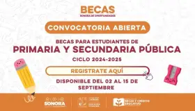 Lanzan convocatoria para becas de educación básica pública