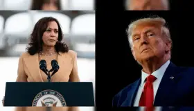 Prometen Kamala y Trump un debate de pelea con nocaut