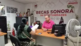 Apoyan para el registro del programa becas Sonora de Oportunidades