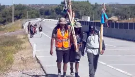 Esperan más de 20 mil peregrinos este fin de semana caminen a Magdalena