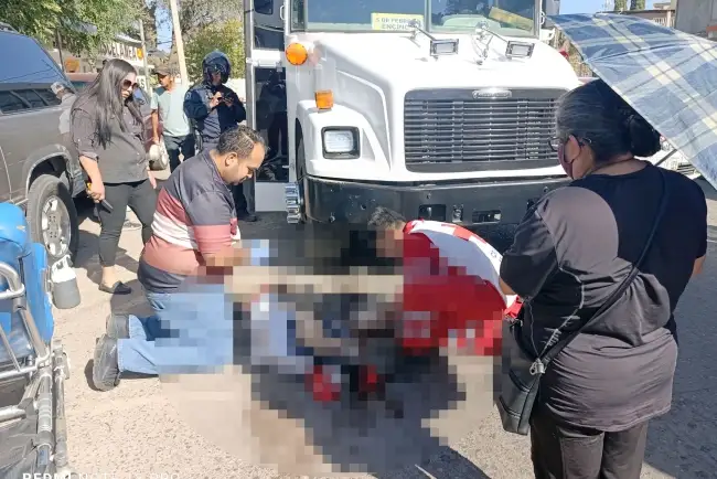 Atropellan a adulto mayor; pierde la vida en hospital