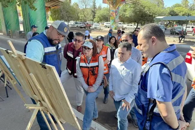 Visita la Sidur Nogales para ver avances de obras y exigir entrega a tiempo