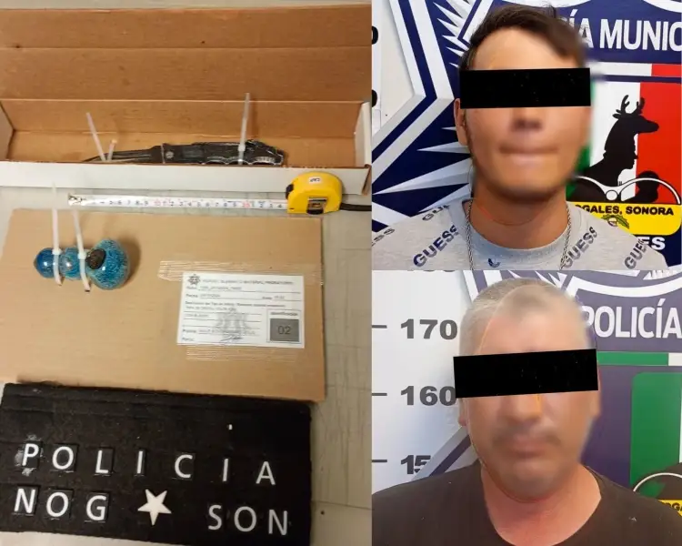 Detienen infraganti a dos por intento de asalto