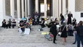 Vuelven a manifestarse trabajadores del Poder Judicial de la Federación