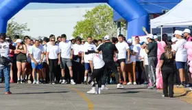 Se suma maquiladora a lucha contra el cáncer en carrera Unidos por la Vida