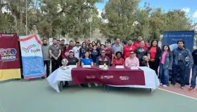 Entregan canchas en unidad deportiva; invierten 1 millón y medio de pesos