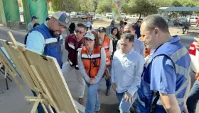 Visita la Sidur Nogales para ver avances de obras y exigir entrega a tiempo