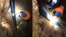 Tomas clandestinas afectaron tubería de Pueblitos