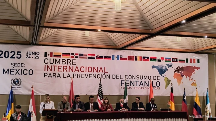Alcalde Juan Giménez participa en Cumbre contra el Fentanilo
