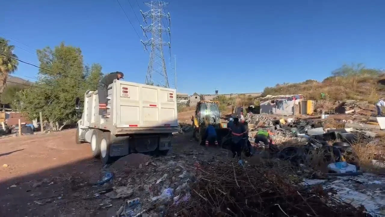Refuerzan acciones de limpieza en la colonia El Rastro