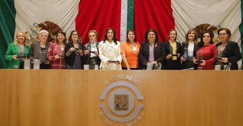 Congreso de Sonora distingue a mujeres que abren camino