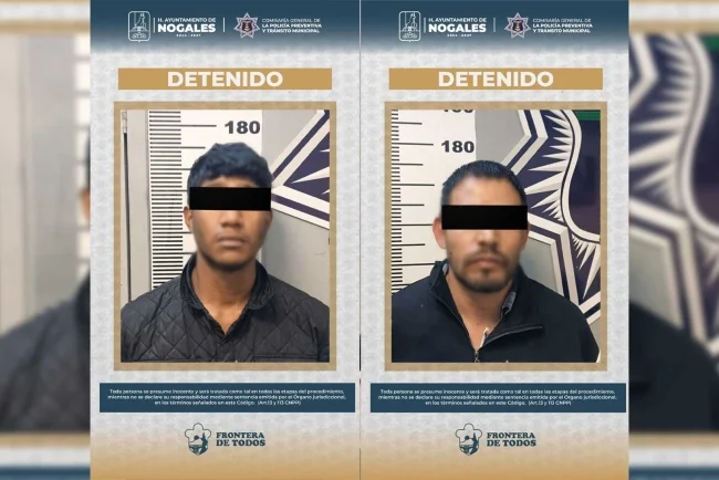 Arrestan a pareja de asaltantes en pleno atraco a expendio