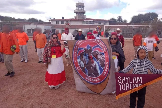 Grupo Zaylam Yoremen comparte tradición y apoyo emocional en el Cereso