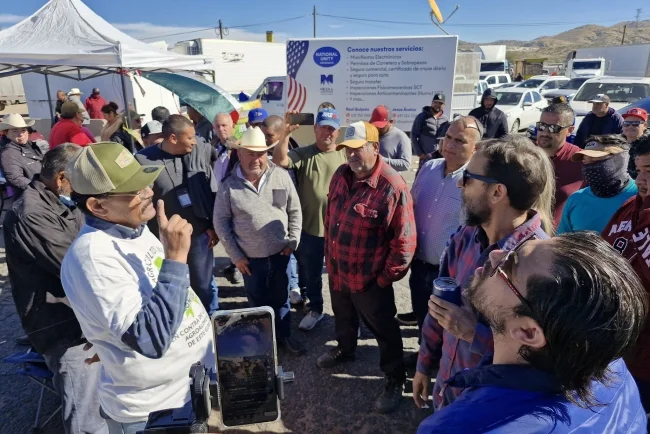Choferes locales se deslindan de movilización y bloqueos