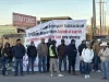 Trabajadores bloquean carretera México 15 en Nogales por falta de pagos del Gobierno Federal