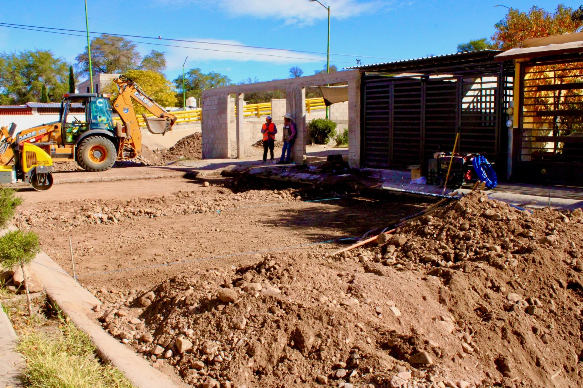 Arranca obra de pavimentación en La Mesa con concreto hidráulico y renovación de tuberías