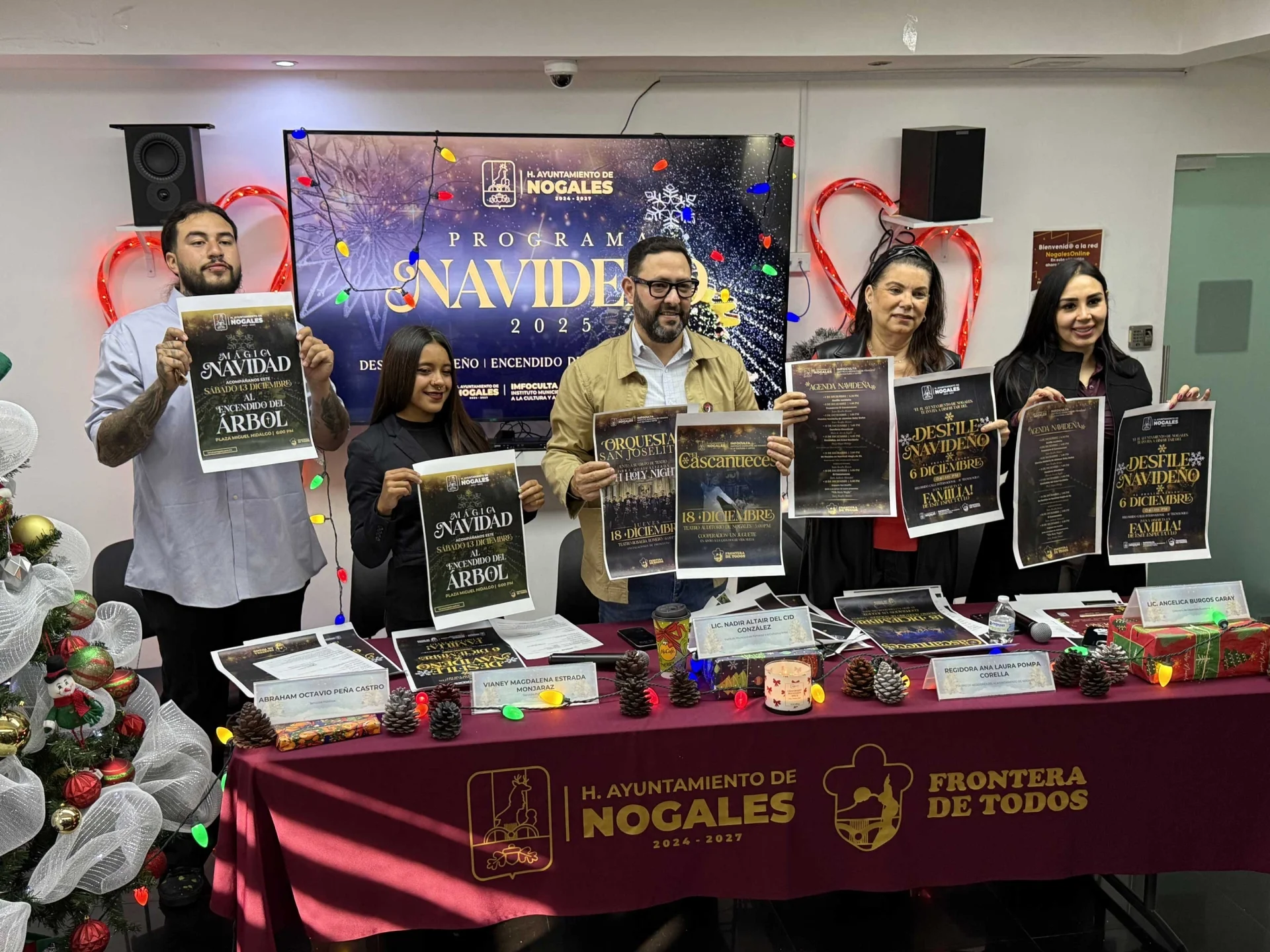 Preparan gran fiesta navideña en Nogales: desfile, encendido de árbol y sorpresas