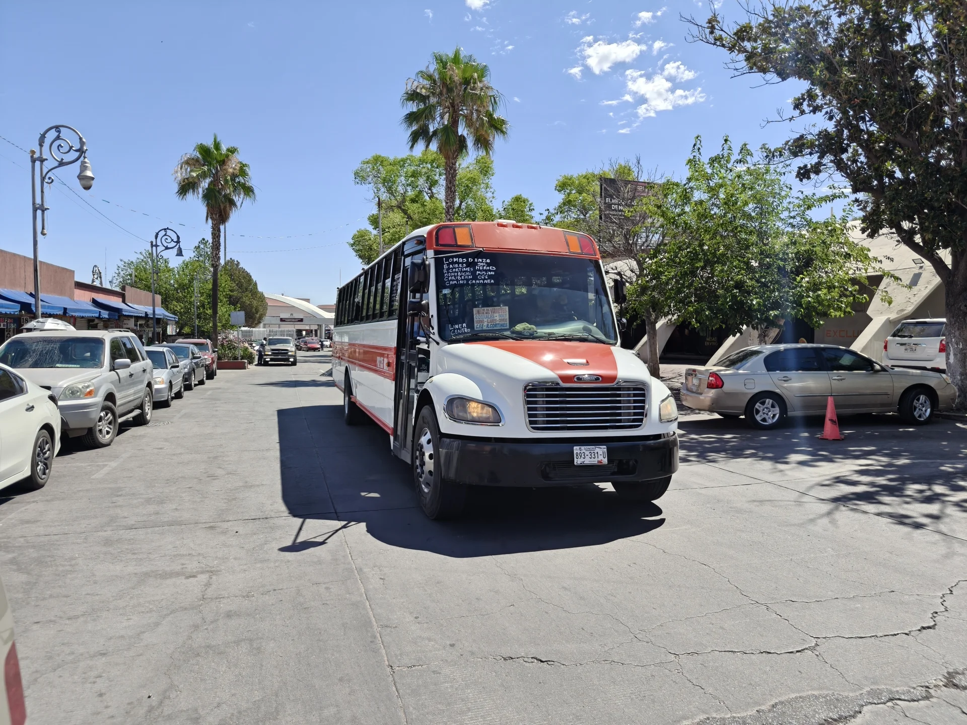 Pasajera resulta lesionada tras arranque imprudente de camión; chofer es arrestado