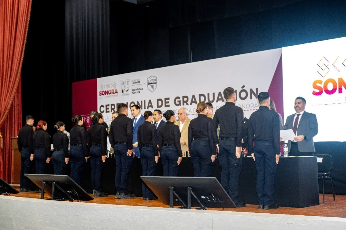 Incorpora Sonora a generaciones Bravo y Cobra tras concluir su formación policial