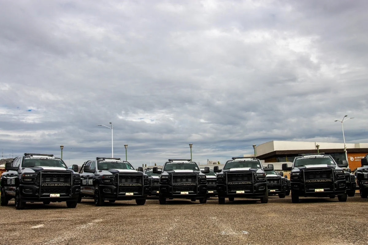 Refuerzan municipios de Sonora su capacidad policial con 67 patrullas recién asignadas