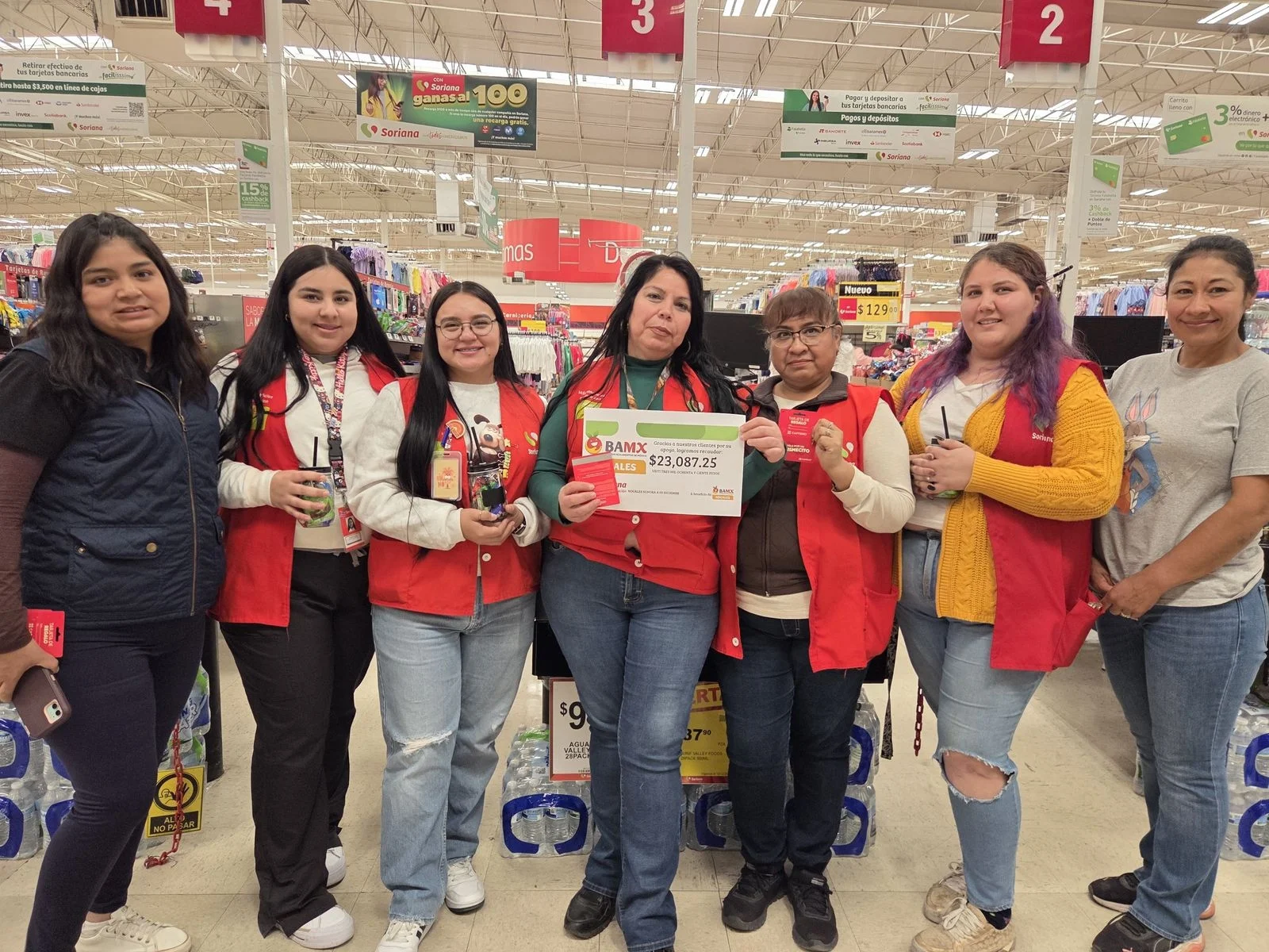 Campaña “Tu Cambio Cambia Vidas” recauda más de 23 mil pesos para familias vulnerables