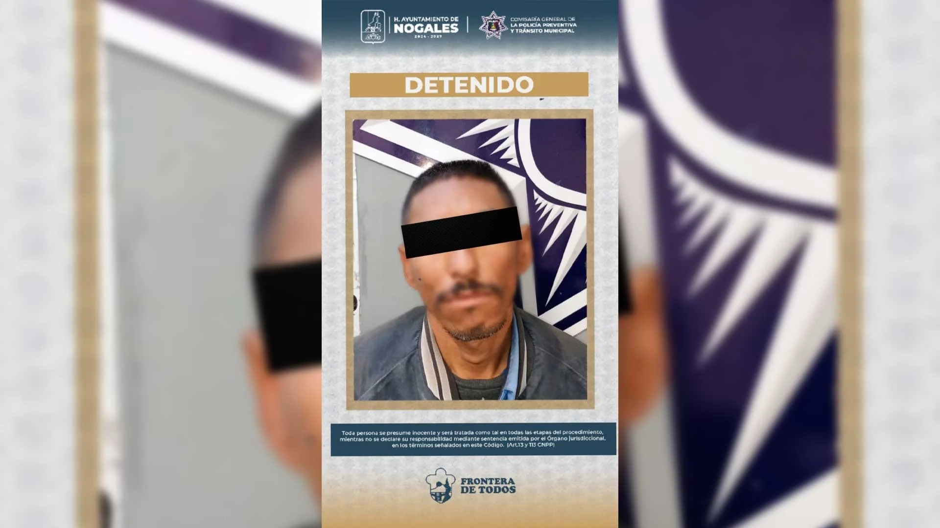 Manejar sin luces lo delata: Cae hombre con narcótico