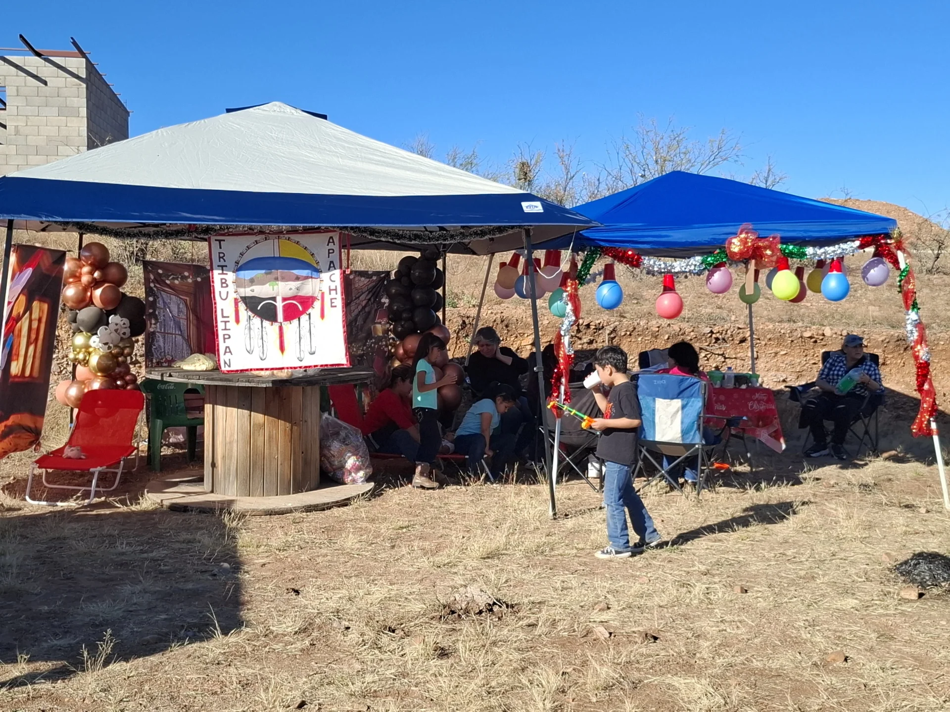 Realiza posada navideña tribu Lipan Apache, Chiricahua y Coyotero en Nogales