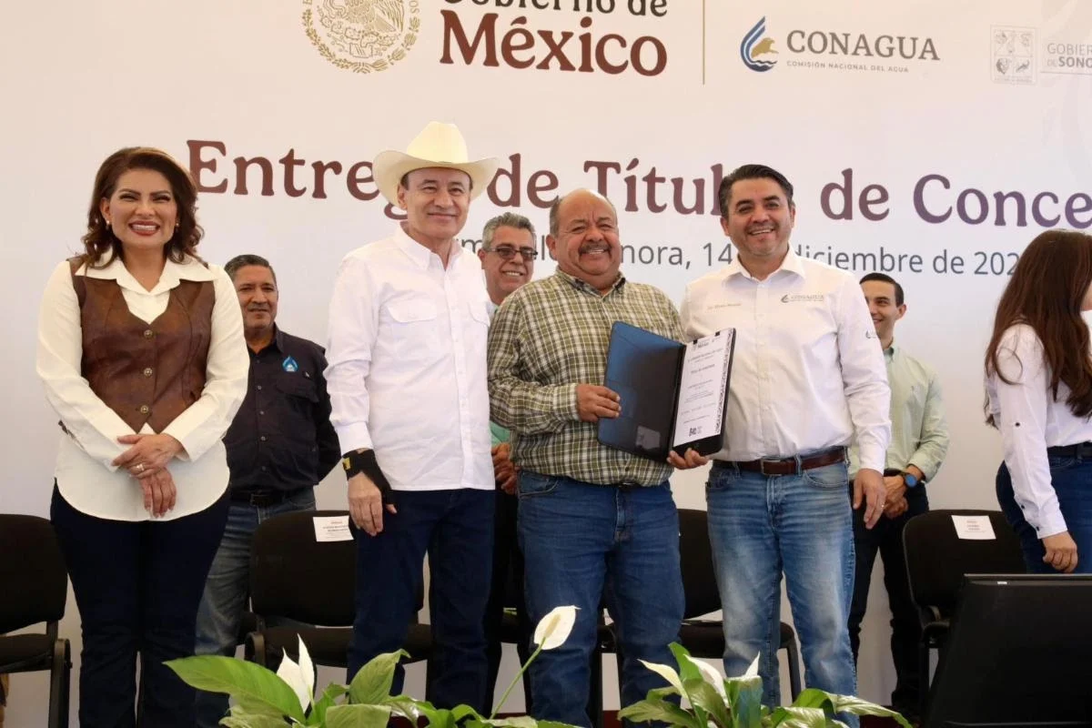 Fortalecen al campo con títulos de concesión de agua