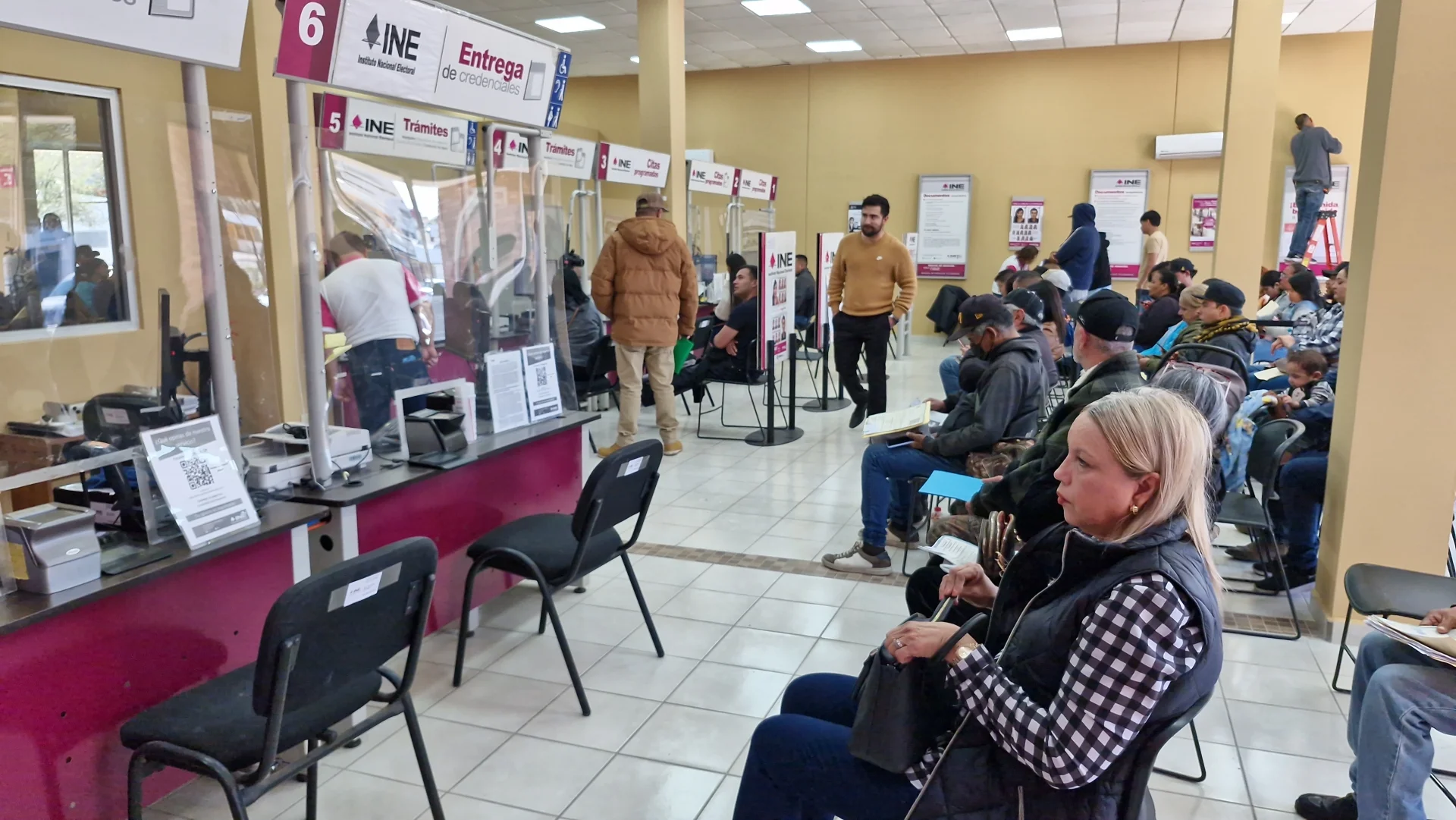 Informa INE de suspensión en módulo de atención ciudadana