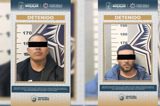 Roban cable en maquila y desatan pelea en la calle: dos detenidos en distintos hechos