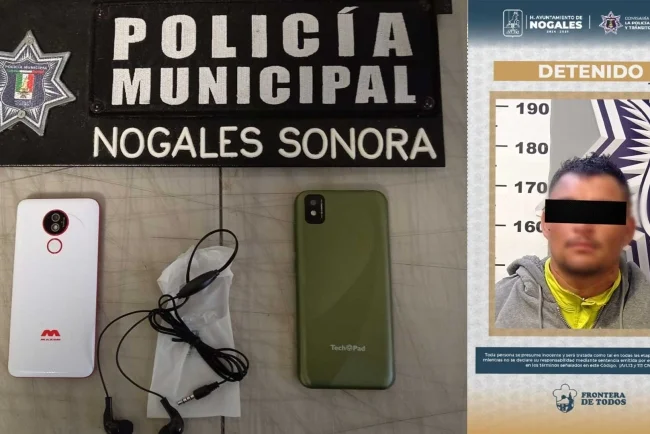 Detienen a sujeto que huyó con dos celulares de un Oxxo en Los Encinos