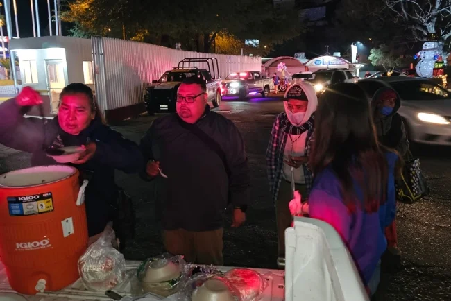 Activan operativo humanitario por frío en Nogales; llaman a reportar a personas vulnerables