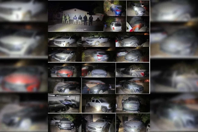 Operativo sorpresa desmantela flota criminal en la frontera de Sonora